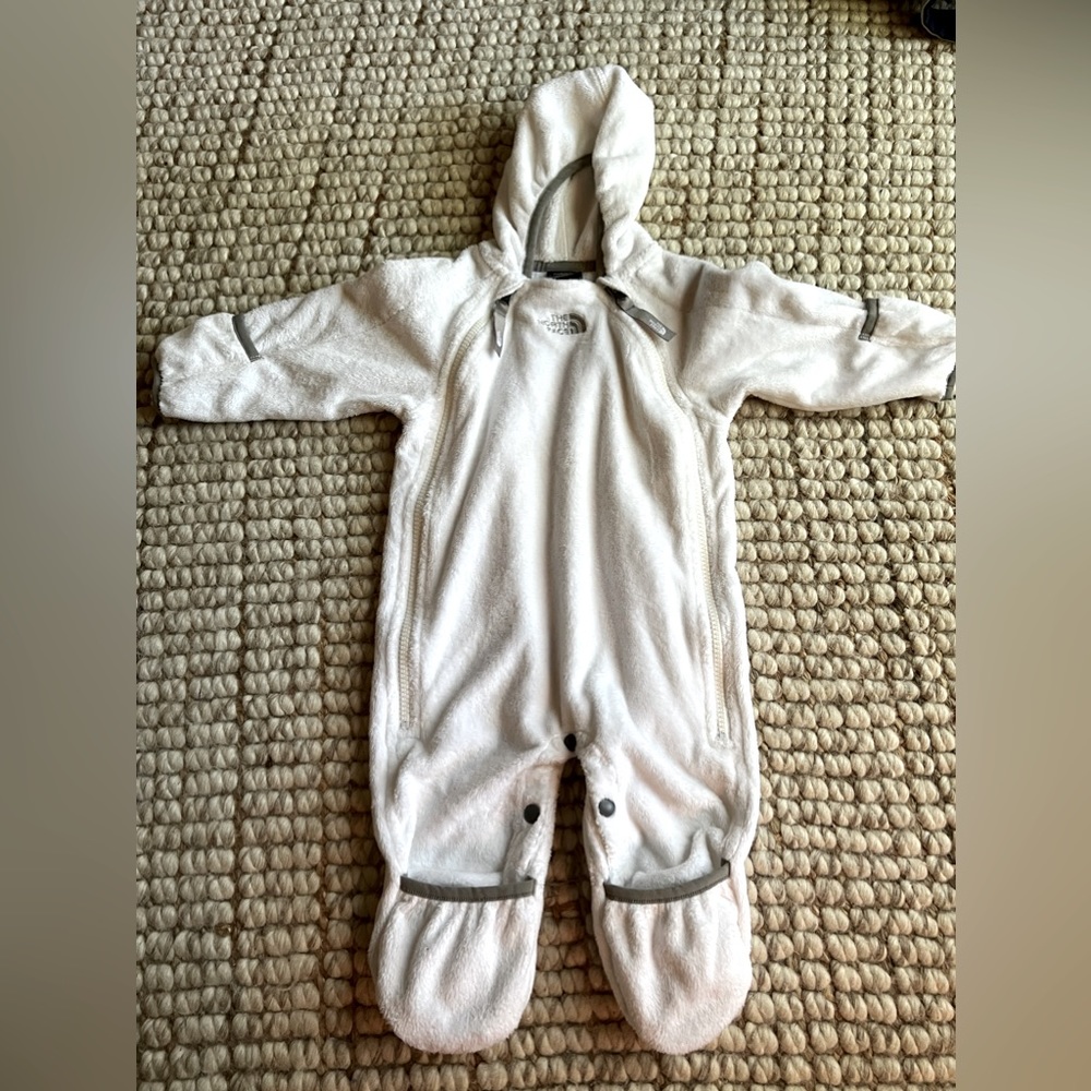 The North Face baby bunting 3-6 months